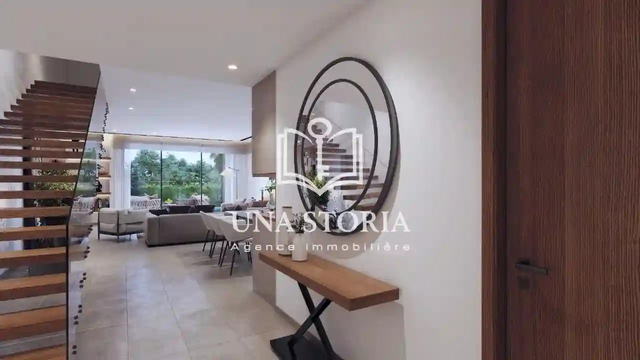 Villa Jumelée s Plus 4 Neuve Jamais Habitée à La Soukra - Vue 2