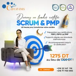 Pack Scrum pmp à El Menzah