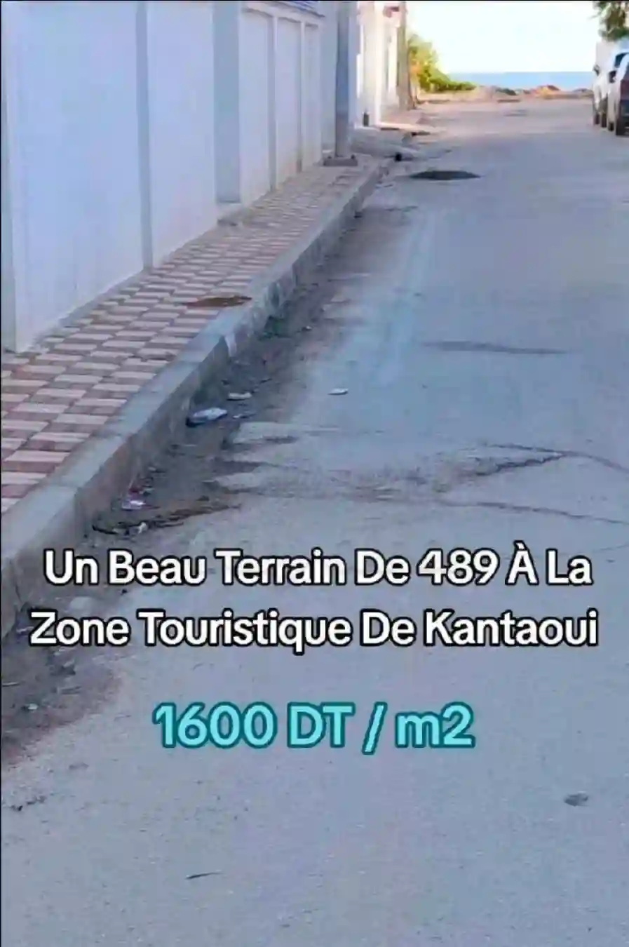 Un lot de 489 m Terrain a Kantaoui à El Kantaoui - Vue 1