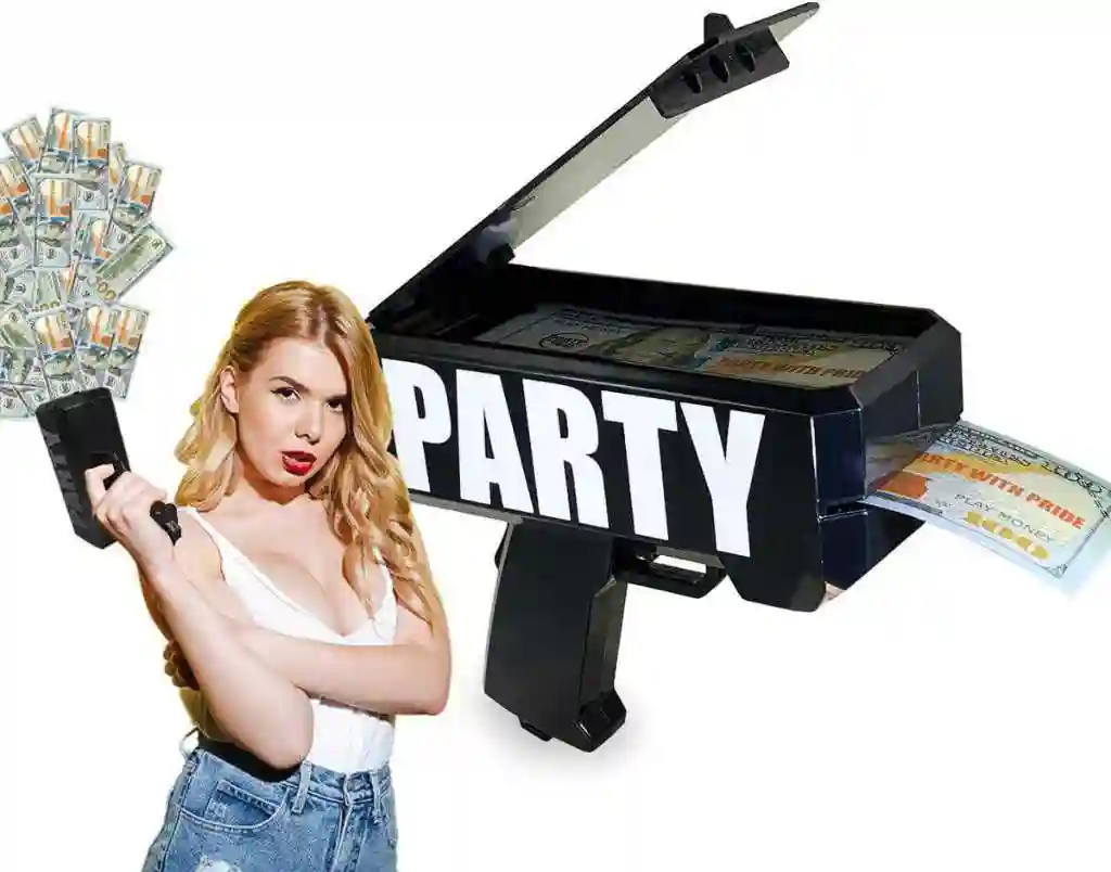 Party With Pride Money Gun - Vue 2