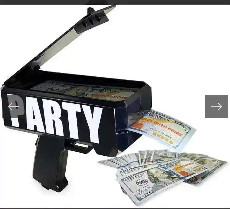 Party With Pride Money Gun - Vue 3