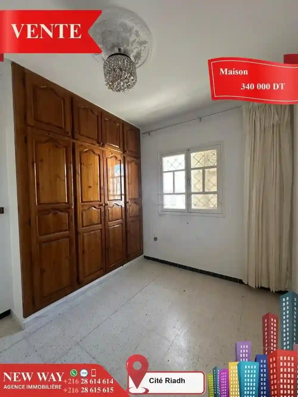 Maison Indépendante (s+4) à Cité Riadh - Vue 3