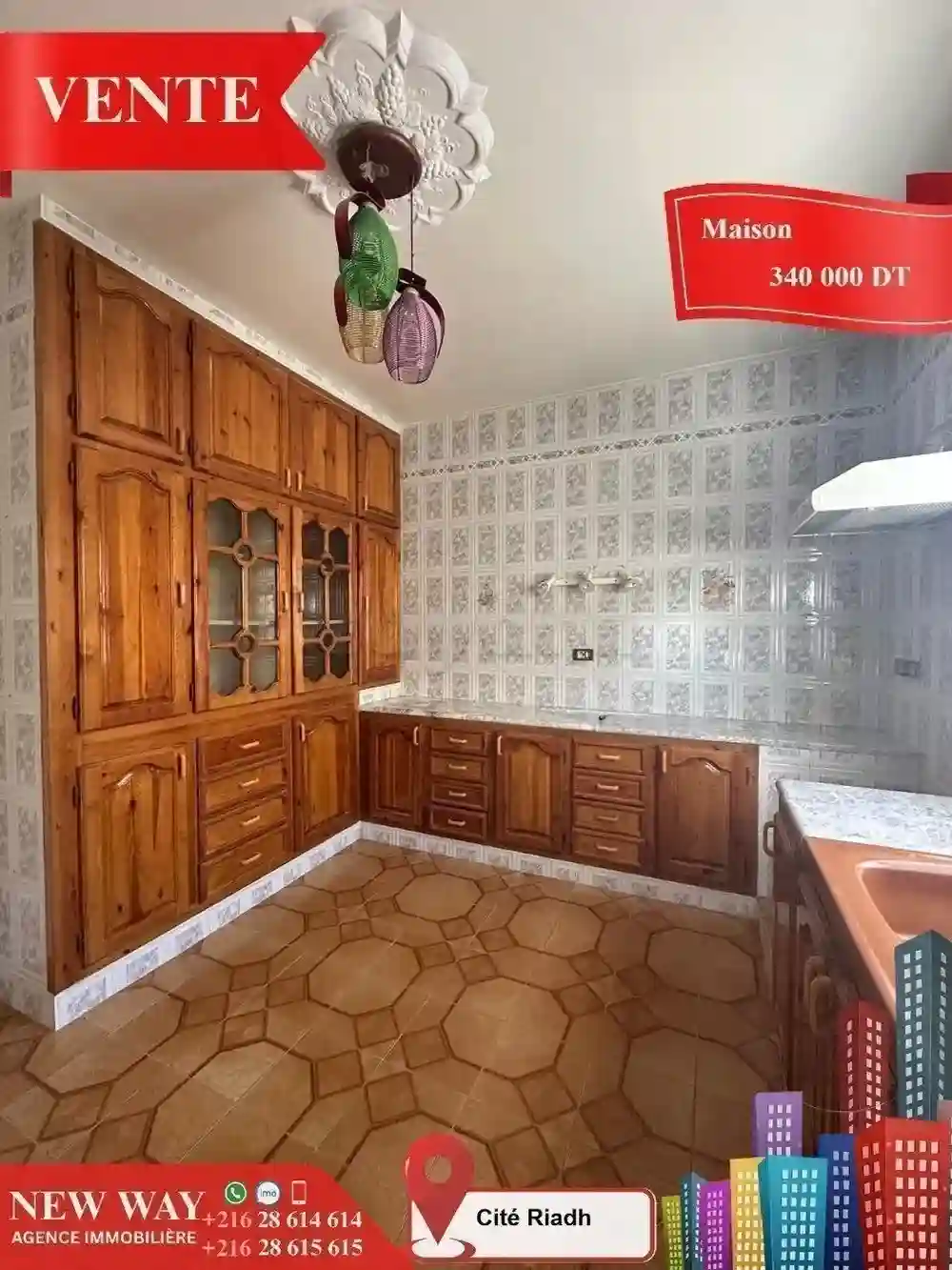 Maison Indépendante (s+4) à Cité Riadh - Vue 5