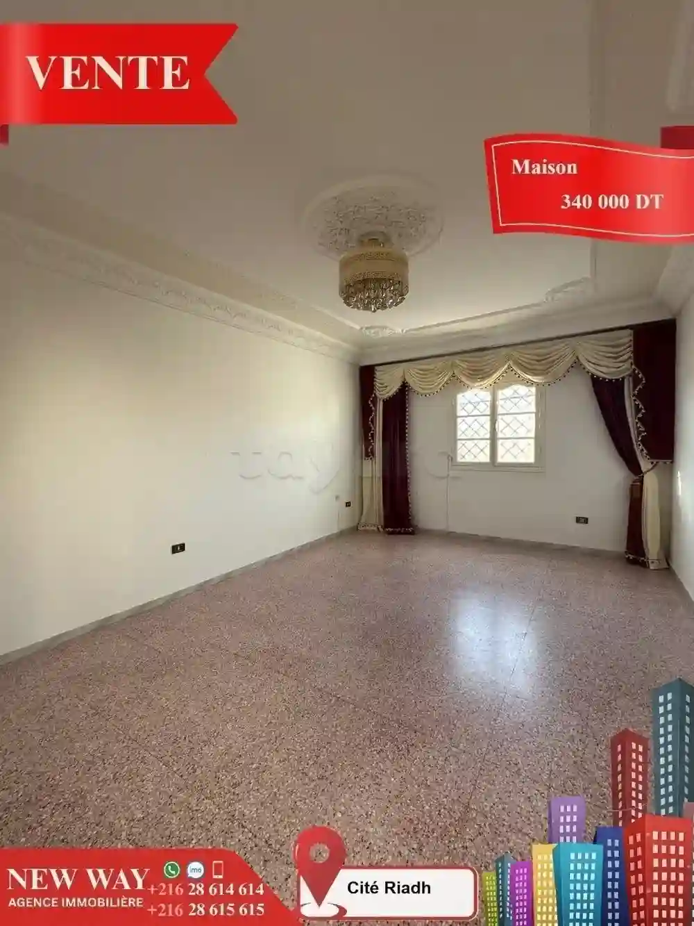 Maison Indépendante (s+4) à Cité Riadh - Vue 7