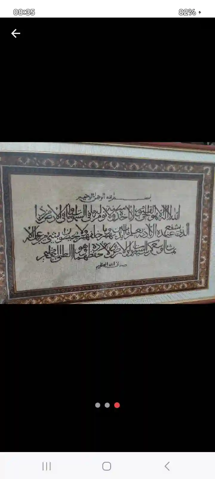 Cause Départ Cadre Avec Tapis Soies à Bou Mhel El Bassatine - Vue 1