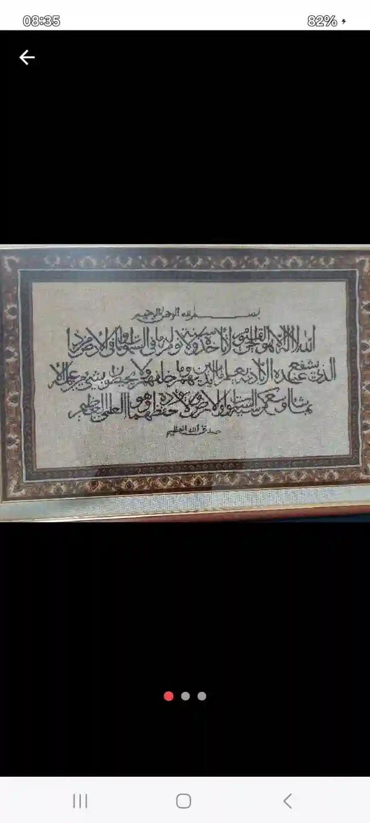 Cause Départ Cadre Avec Tapis Soies à Bou Mhel El Bassatine - Vue 2