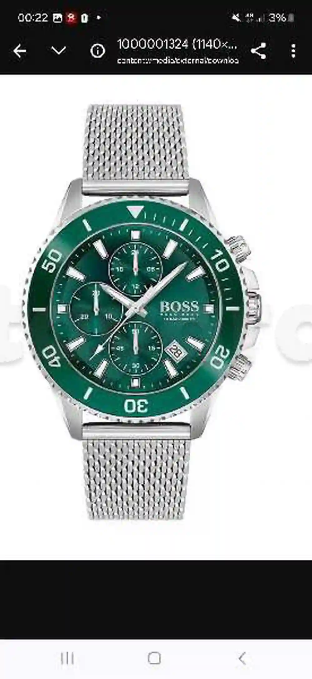 Hugo Boss Chronographe - Vue 3