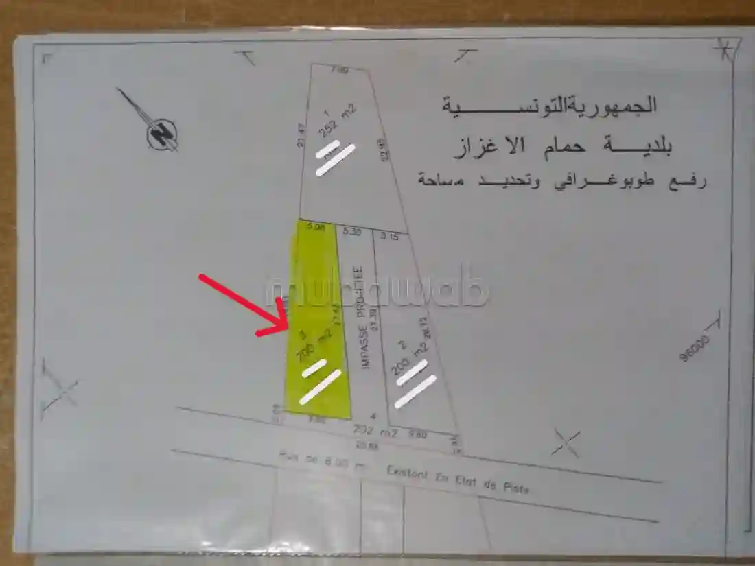 Lot de Terrain av a Kelibia à Kelibia - Vue 1