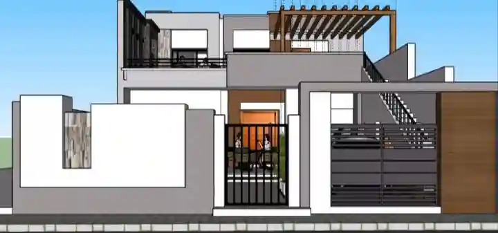 Villa en Cours de Construction Près de la mer - Vue 1