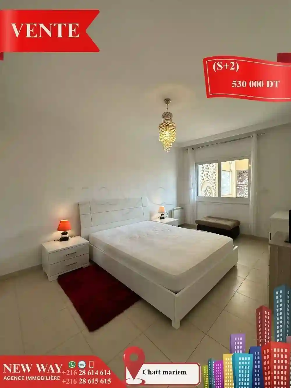 (s+2) à Chatt Mariem Pied Dans L'eau - Vue 3