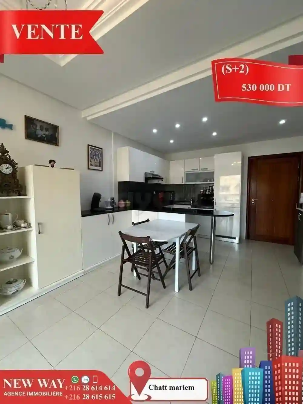 (s+2) à Chatt Mariem Pied Dans L'eau - Vue 6