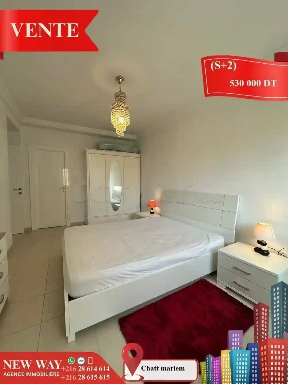 (s+2) à Chatt Mariem Pied Dans L'eau - Vue 7