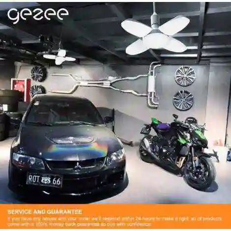D'une Lampe de Garage à LED de 60W Avec un Culot - Vue 3