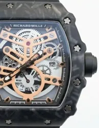 Montre Watch Richard Mille Copy Skeleton Diamond