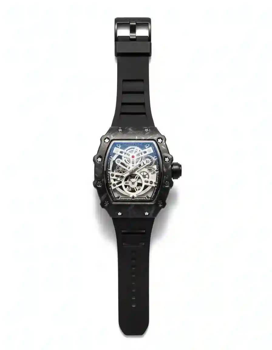 Montre Watch Richard Mille Copy Skeleton Diamond - Vue 4