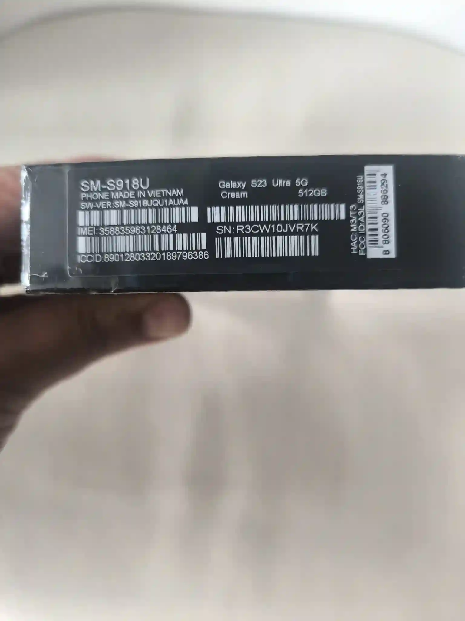 S23 Ultra 512go 12g Crème Facture et Garantie à Mannouba - Vue 1